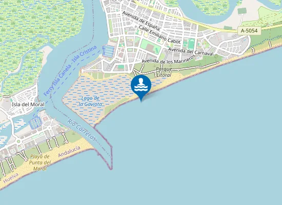 Map of PLAYA DE LA GAVIOTA PM1