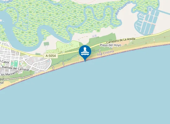 Map of PLAYA EL HOYO PM1