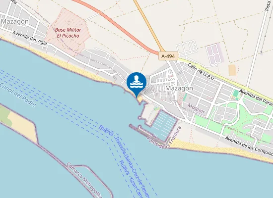 Map of PLAYA MAZAG N/CIPARSA PM1