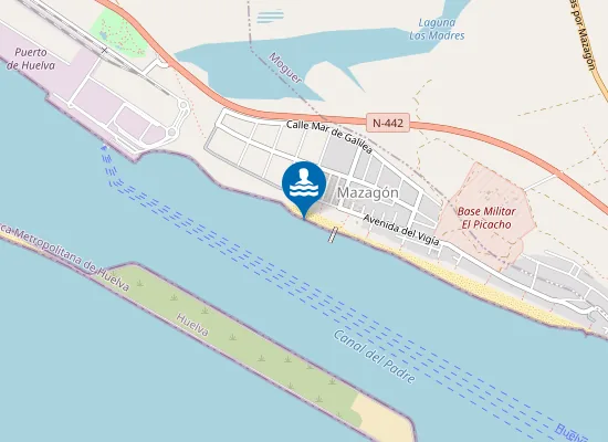 Map of PLAYA MAZAG N/CIPARSA PM2