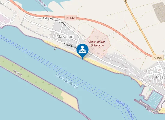 Map of PLAYA MAZAG N/CIPARSA PM3