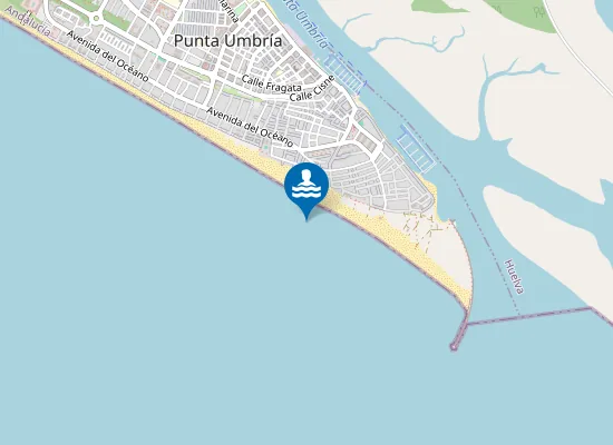 Map of PLAYA PUNTA UMBRIA PM4