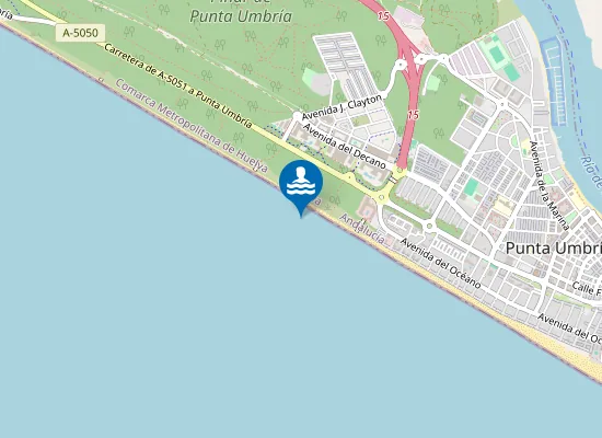 Map of PLAYA ENEBRALES-LA BOTA PM1