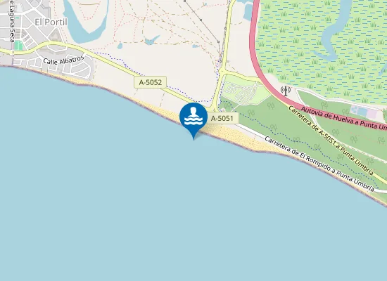 Map of PLAYA ENEBRALES-LA BOTA PM3