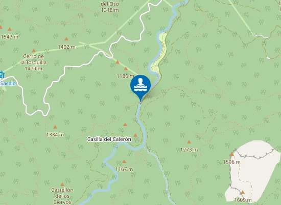 Map of RIO GUADALQUIVIR CAZORLA PM2