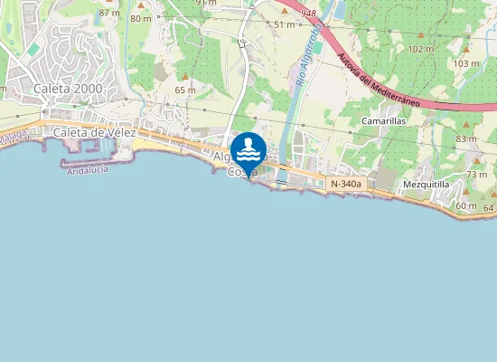Map of PLAYA ALGARROBO PM1