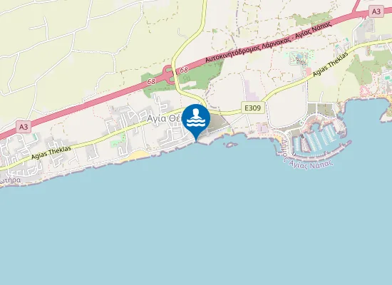 Map of Ποσειδώνας