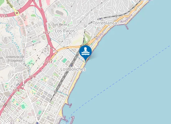 Map of PLAYA BOLICHES-GAVIOTAS PM1