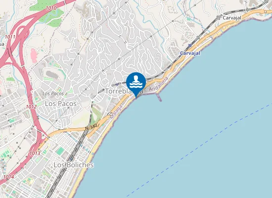 Map of PLAYA TORREBLANCA PM1