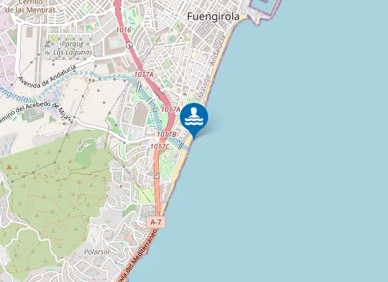 Map of PLAYA EL CASTILLO PM1