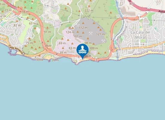 Map of PLAYA LA ARA?A PM1