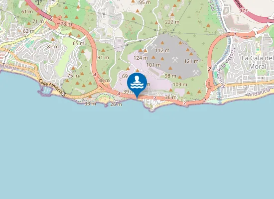 Map of PLAYA CEMENTO PM1