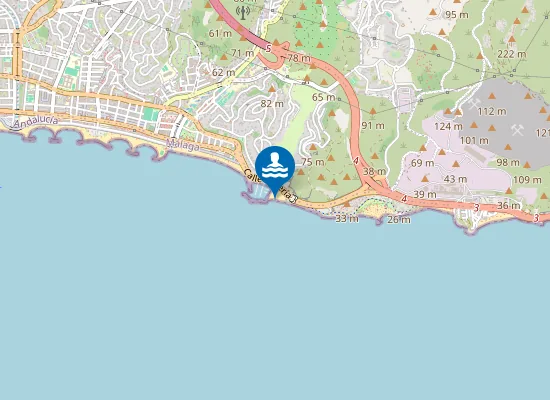 Map of PLAYA EL CANDADO PM1