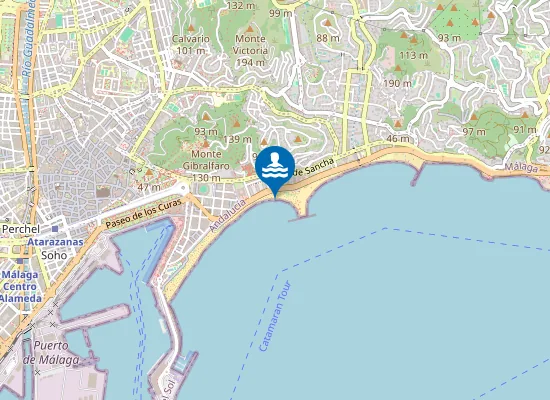 Map of PLAYA LA CALETA PM2