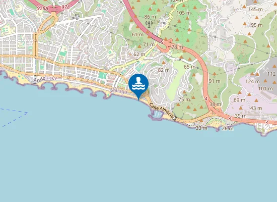 Map of PLAYA EL DEDO PM1