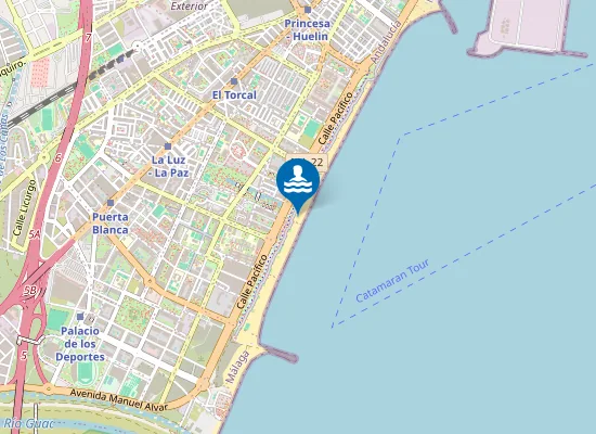 Map of PLAYA SACABA PM1