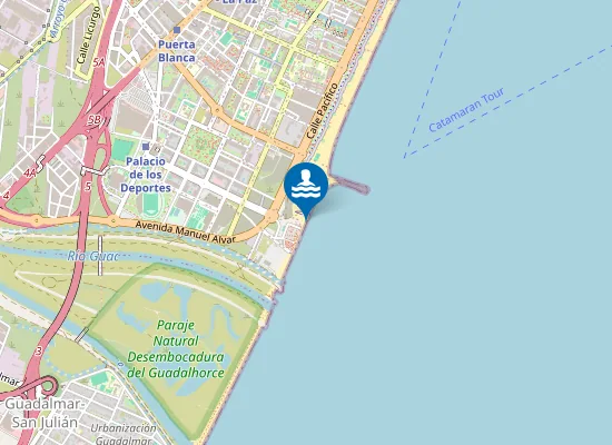 Map of PLAYA SACABA PM2