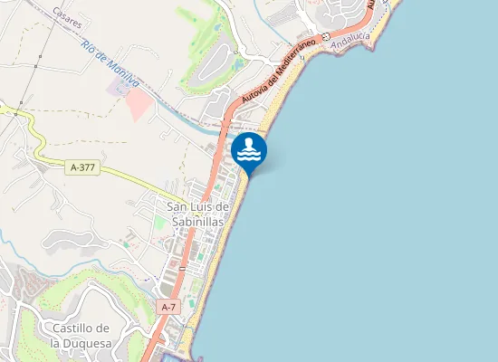 Map of PLAYA SABINILLAS PM5