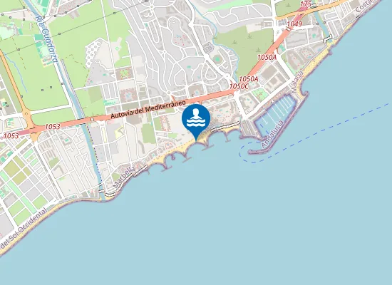 Map of PLAYA NUEVA ANDALUC?A PM1