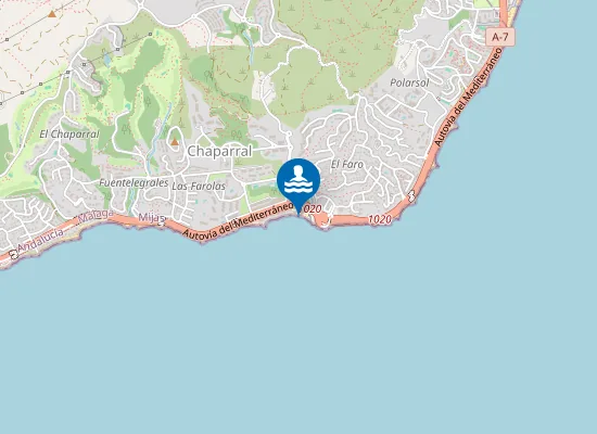Map of PLAYA EL CHARCON PM1