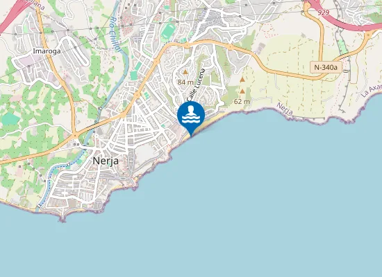 Map of PLAYA BURRIANA PM1