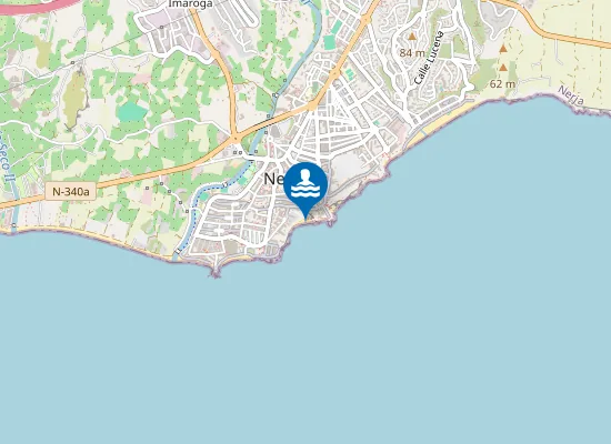 Map of PLAYA CALAS OCCIDENTALES PM1