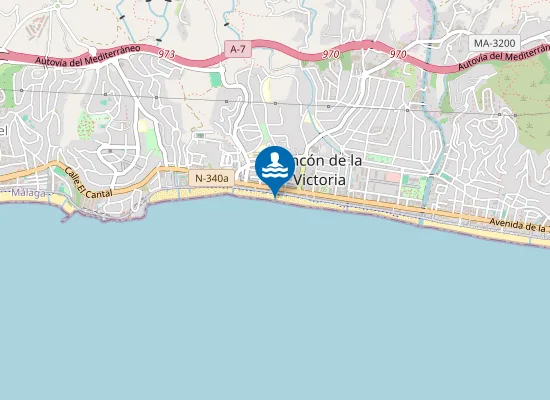 Map of PLAYA RINCON VICTORIA PM2