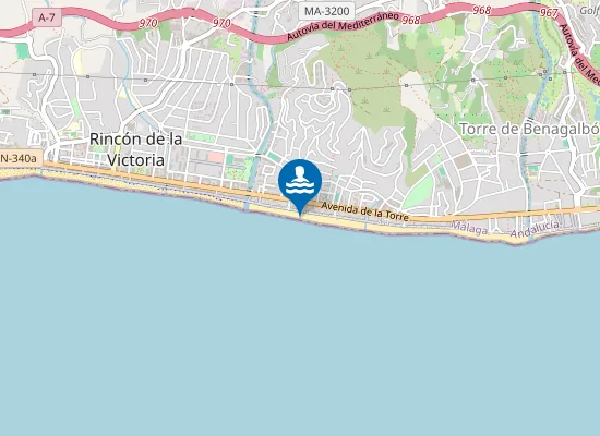 Map of PLAYA TORRE BENAGALBON PM1