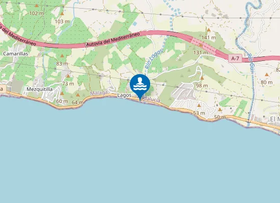 Map of PLAYA LAGOS PM1