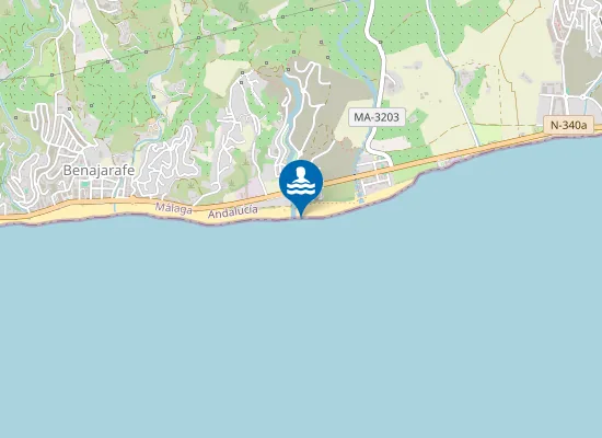 Map of PLAYA BENAJARAFE PM2
