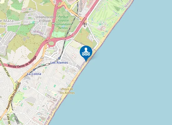 Map of PLAYA LOS ALAMOS PM1