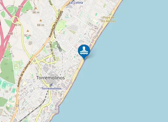 Map of PLAYA PLAYAMAR PM2