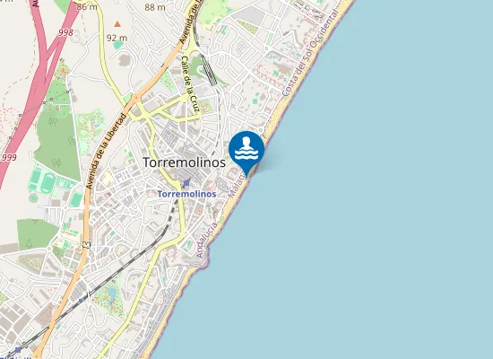 Map of PLAYA BAJONDILLO PM1