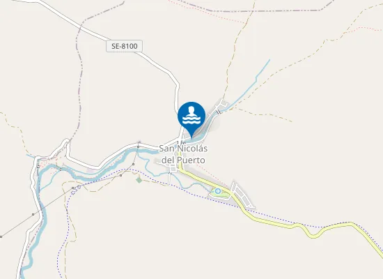 Map of Rivera Del Hueznar San Nicol?S Del Puerto Pm1