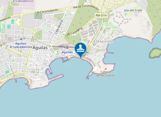 Map of PLAYA LAS DELICIAS PM1