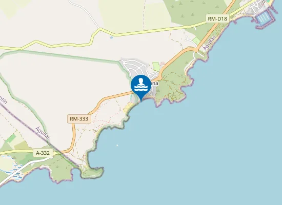 Map of PLAYA CALARREONA PM1