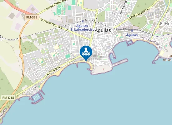 Map of PLAYA LA COLONIA PM1