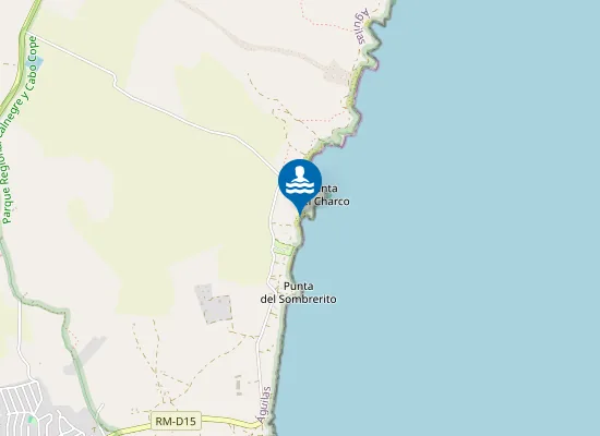 Map of PLAYA DE EL CHARCO PM1