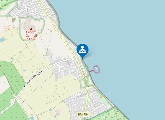 Map of PLAYA LOS URRUTIAS PM1