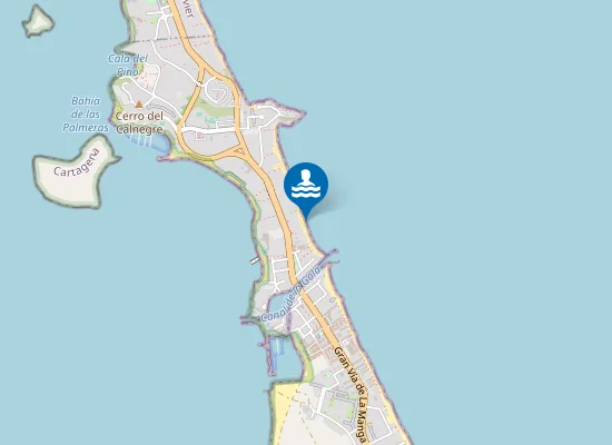 Map of PLAYA GALUA PM1