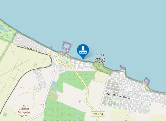 Map of PLAYA LOS NIETOS PM1