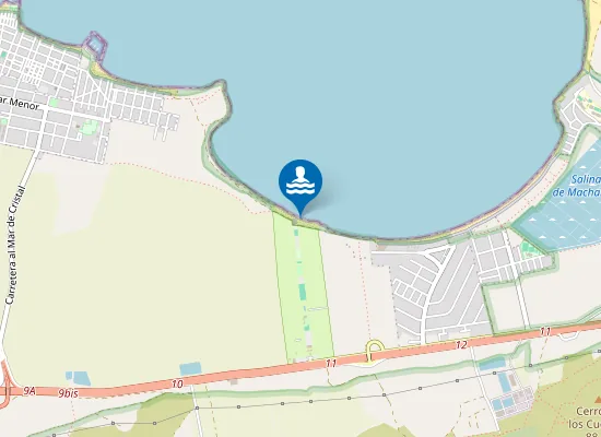 Map of PLAYA VILLAS CARAVANNING PM1