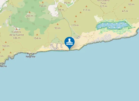 Map of PLAYA CALBLANQUE PM1