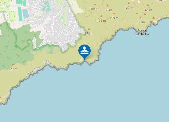 Map of PLAYA DEL BARCO PM1