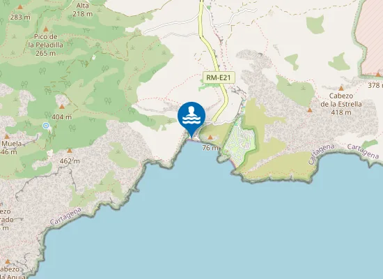 Map of PLAYA EL PORTUS PM1