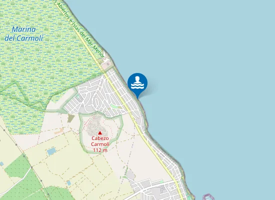 Map of PLAYA PUNTA BRAVA PM1