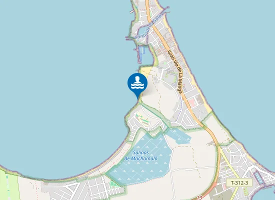 Map of PLAYA EL VIVERO PM1