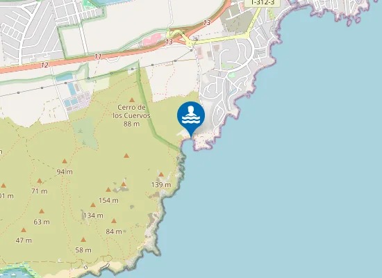 Map of PLAYA CALA REONA PM1