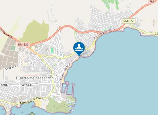 Map of PLAYA PLAYA RIGUETE PM1