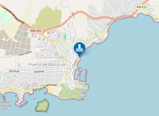 Map of PLAYA DEL PUERTO PM1